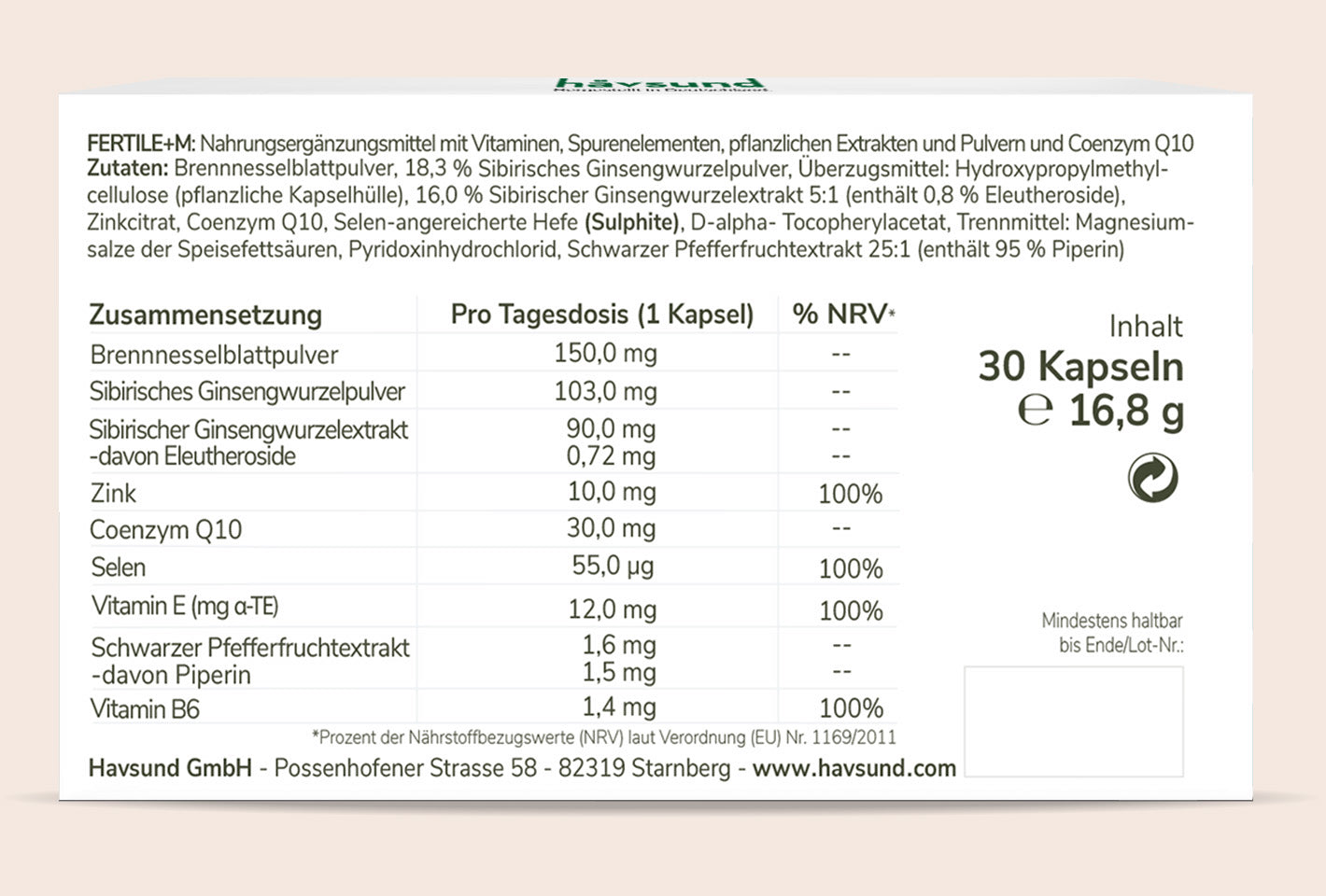 Fertile+M -50% OFF håvsund